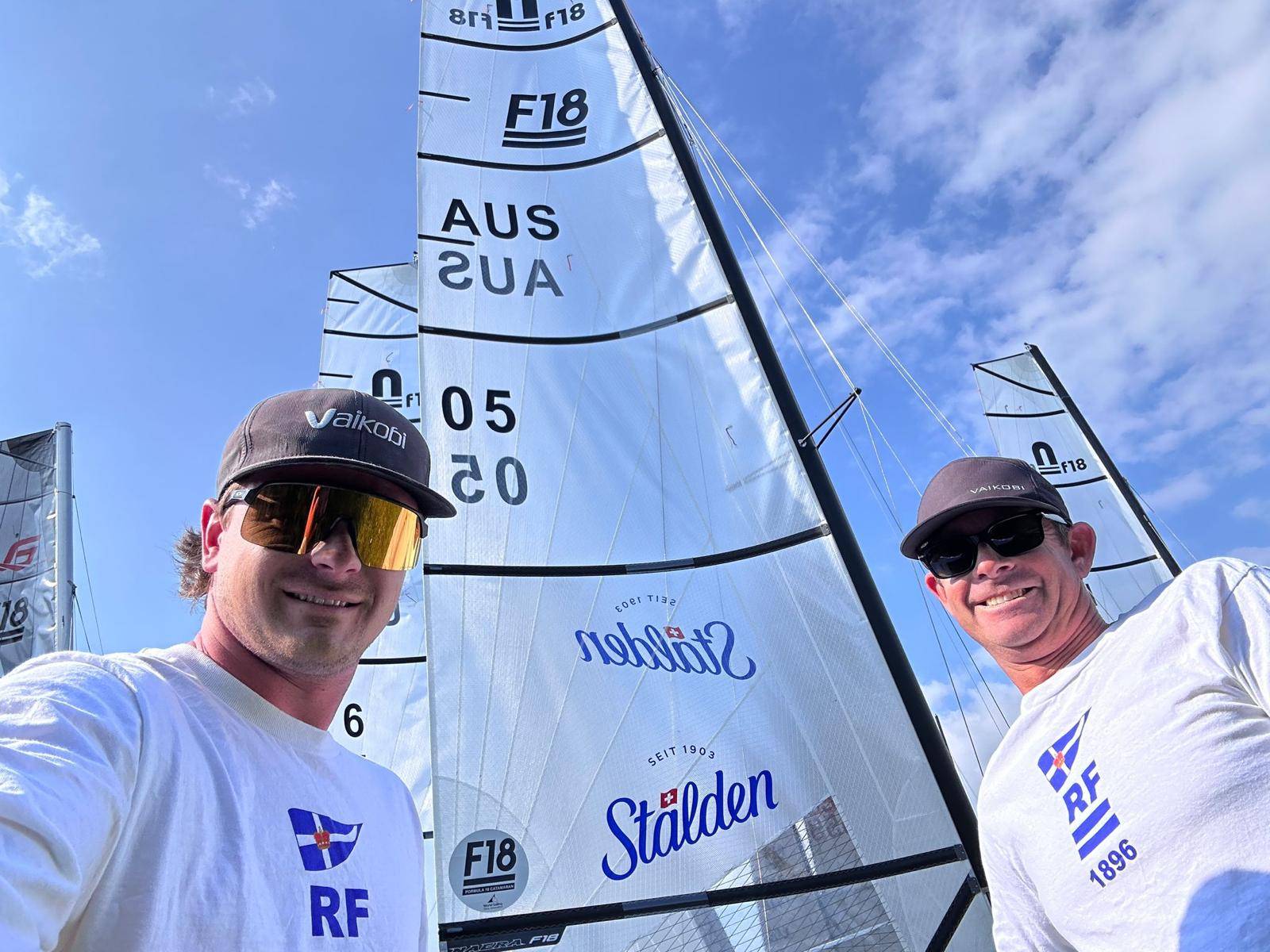 F18 French Nats 2025 for Gavin Colby & @kai.colman.aus , complete results at Catsailingnews web. Later sailing pics.