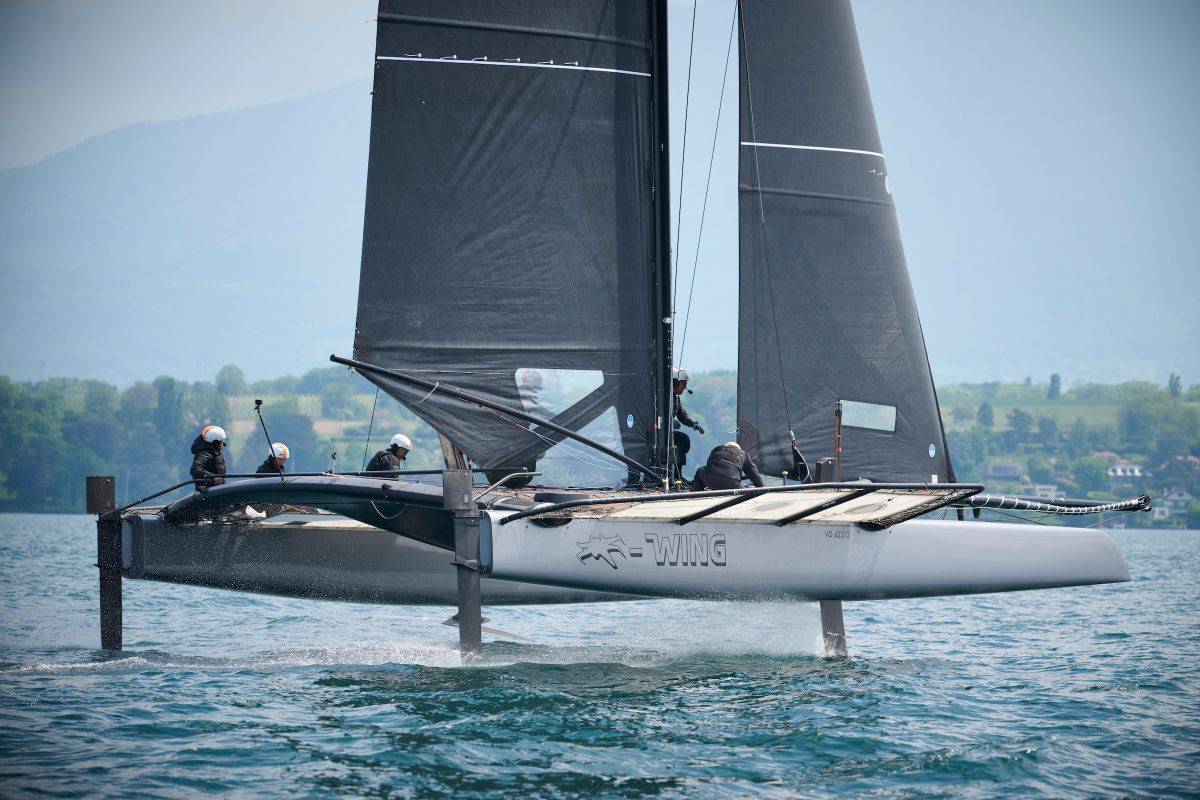 TF35 Trophy, Team X-Wing joins the fleet. Photo: Loris von Siebenthal